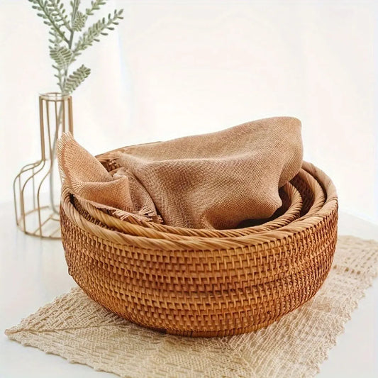 Rattan Basket Set
