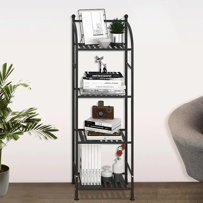 4-Tier Metal Bathroom Shelf