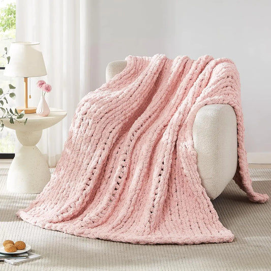 Chenille Knit Throw
