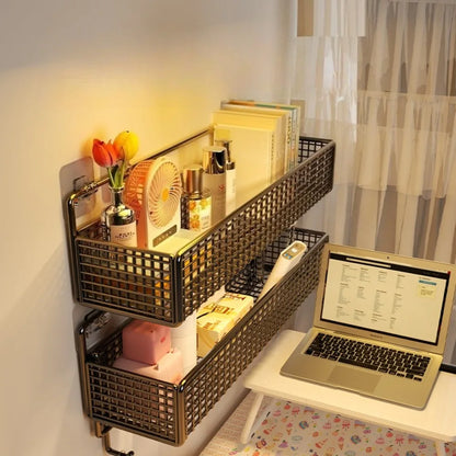 Wall-Mounted Bedside Organizer