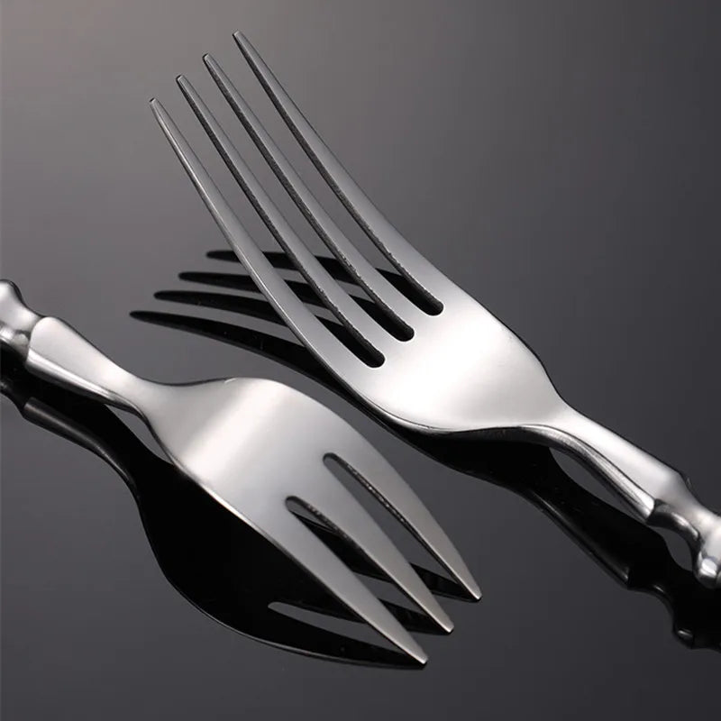 6-Piece Stainless Steel Flatware Set