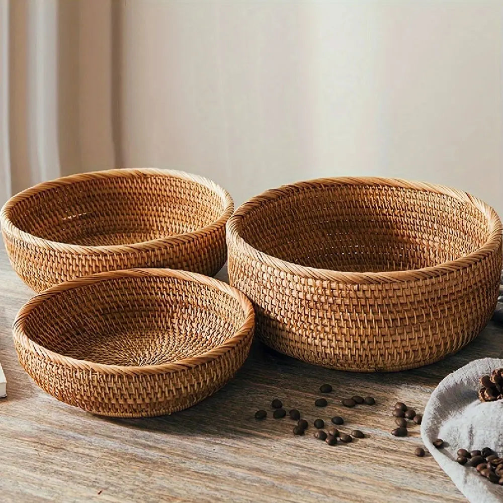 Rattan Basket Set