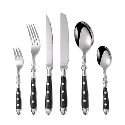 6-Piece Stainless Steel Flatware Set
