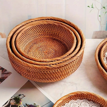 Rattan Basket Set