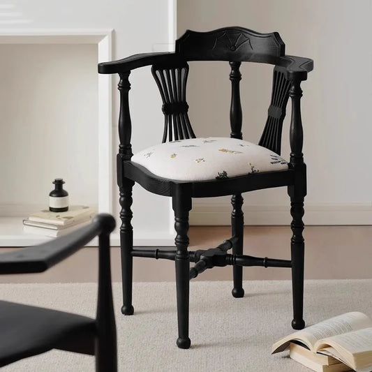 Vintage Floral Accent Chair